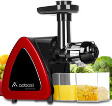 Load image into Gallery viewer, Aobosi Slow Masticating juicer Extractor, Cold Press Juicer Machine, Quiet...