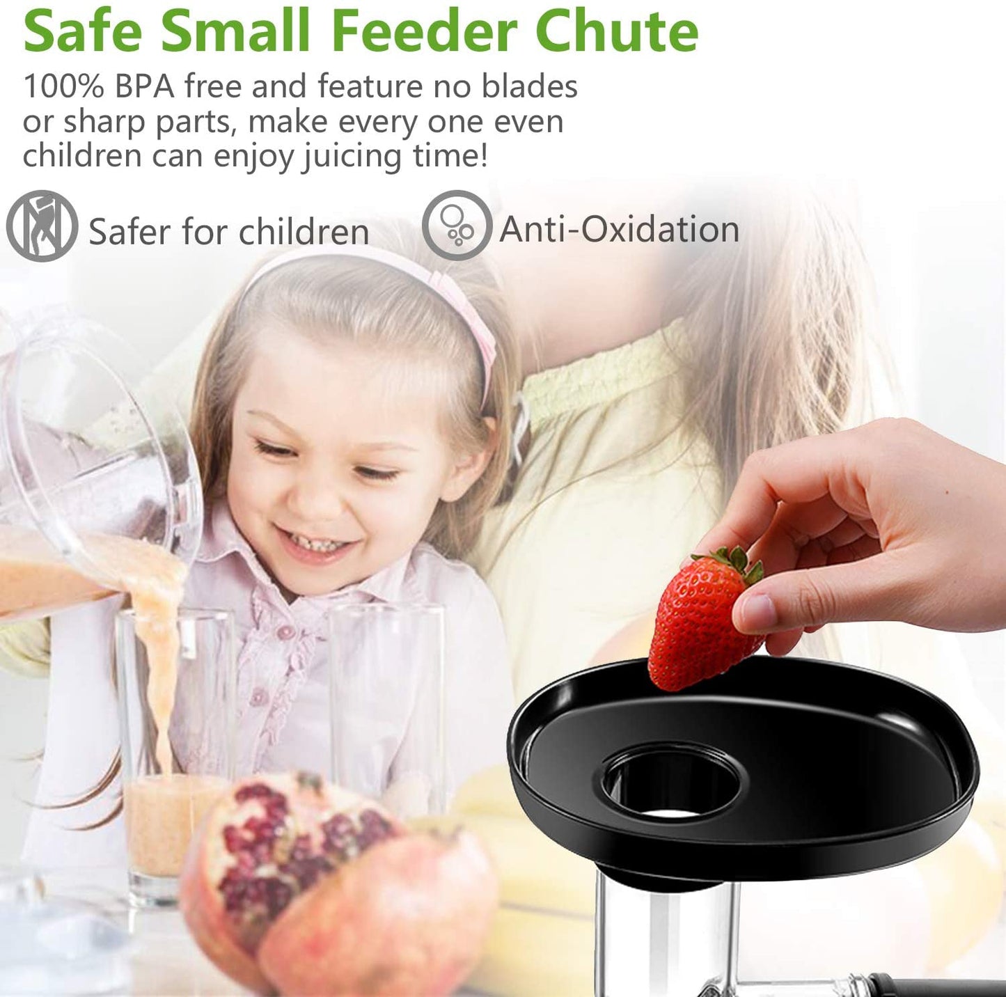 Aobosi Slow Masticating juicer Extractor, Cold Press Juicer Machine, Quiet...