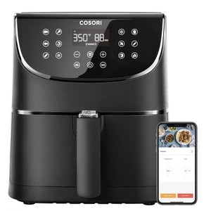 COSORI Smart WiFi Air Fryer 5.8QT(100 Recipes), 1700-Watt 5.8QT,