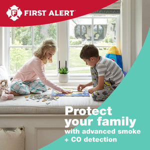 First Alert SC7010B Smoke Carbon Monoxide Detector, 1 pack, 1 White