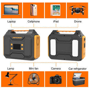 DenGaWa Portable Power Station 250Wh, Laptop Charger Lithium Battery Power...