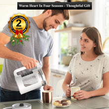 Load image into Gallery viewer, Electric Kettle, Intelligent Temp Control, One Wipe Clean, 5 LED Light White