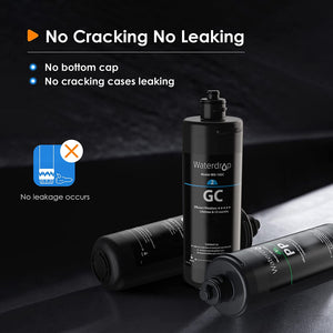 Waterdrop TSA 3-Stage Under Sink Water Filter, Direct Connect to Home Dark