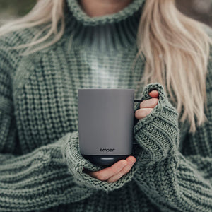 Ember Temperature Control Smart Mug 2, 14 oz, Gray, App Controlled Gray