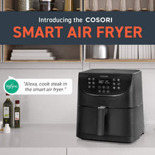 Load image into Gallery viewer, COSORI Smart WiFi Air Fryer 5.8QT(100 Recipes), 1700-Watt 5.8QT,