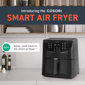 COSORI Smart WiFi Air Fryer 5.8QT(100 Recipes), 1700-Watt 5.8QT,