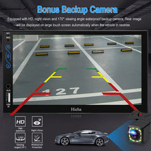 Load image into Gallery viewer, Hieha Car Stereo Compatible with Apple Carplay and Android Auto, 7 Inch Black