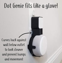 Load image into Gallery viewer, Dot Genie Echo Wall Mount | The Original Outlet Hanger | 1-Pack, White