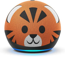 Load image into Gallery viewer, All-new Echo Dot (4th Gen) Kids Edition | Designed for kids, with Tiger