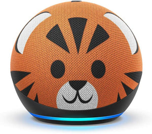 All-new Echo Dot (4th Gen) Kids Edition | Designed for kids, with Tiger
