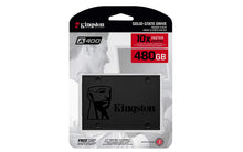 Load image into Gallery viewer, Kingston A400 SSD 480GB SATA 3 2.5” Solid State Drive SA400S37/480G -...