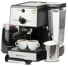 Load image into Gallery viewer, EspressoWorks 7 Pc All-In-One 9.75L x 11.5H x 9.0W, Black, Stainless Steel