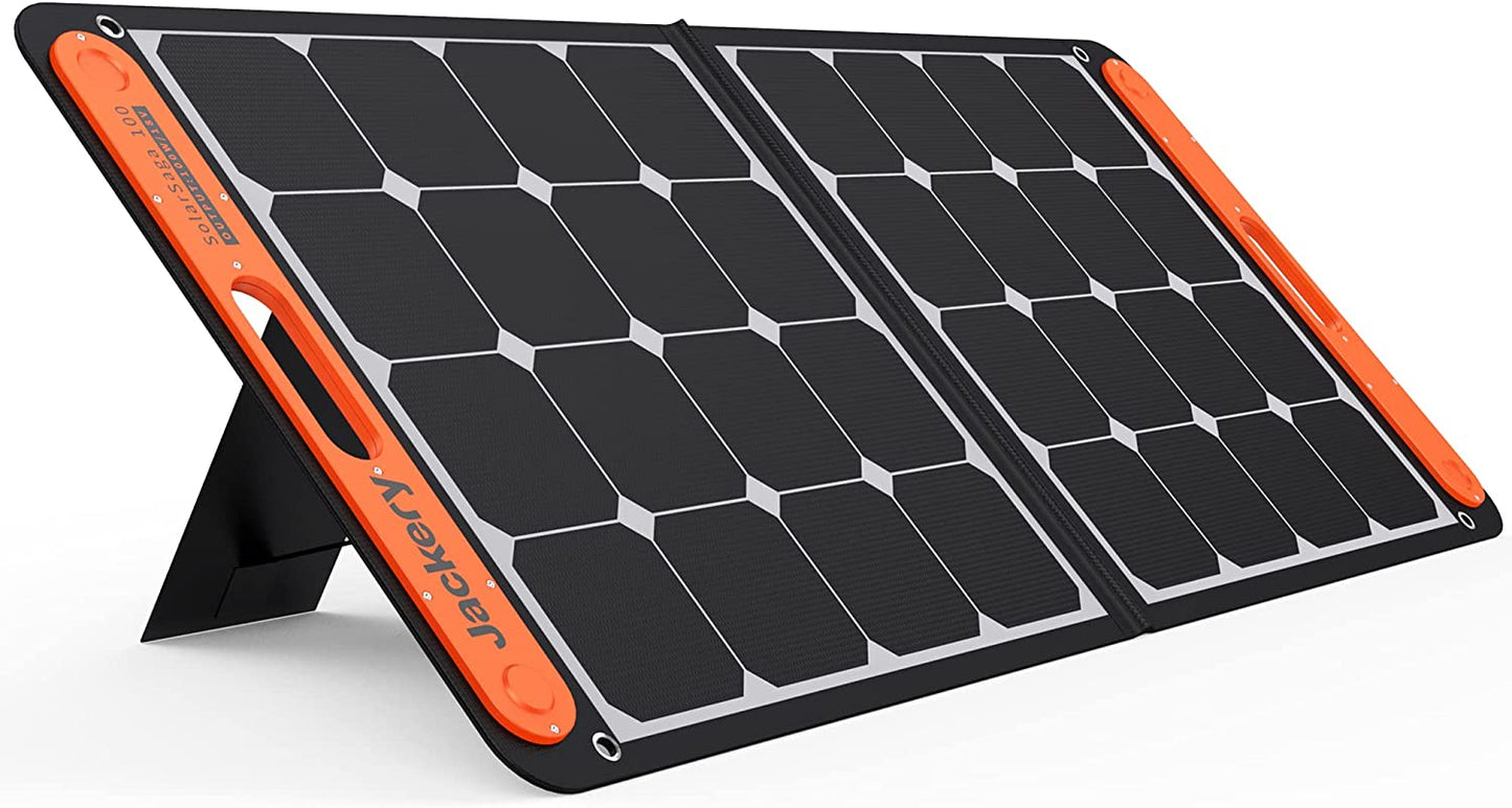 Jackery SolarSaga 100W Portable Solar Panel for Explorer...