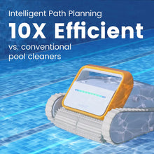 Load image into Gallery viewer, SMOROBOT Tank X11 Cordless Robotic Pool Cleaner with Over 210 Mins and Orange