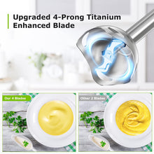 Load image into Gallery viewer, Bonsenkitchen Handheld Blender, Electric Hand Blender 12-Speed &amp; 1-basic