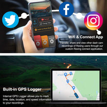 Load image into Gallery viewer, REXING V5 Dash Cam 4K Modular Capabilities 3840x2160@30fps UHD WiFi
