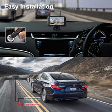 Load image into Gallery viewer, JUNHAOZ 720P HD Digital Wireless Backup Camera System 5inch license plate-cam