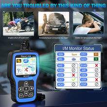 Load image into Gallery viewer, NEXAS Upgraded NL101 OBD2 Scanner Battery Test 2-in-1 Check Engine Car Fault...