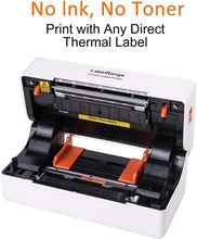 Load image into Gallery viewer, LabelRange LP320 Label Printer – High Speed 4x6 Thermal White+Orange