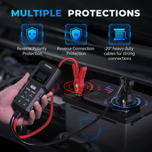 Load image into Gallery viewer, 12V Car Battery Tester, TOPDON BT20 Load Voltage Red, Black
