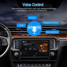 Load image into Gallery viewer, Hieha Car Stereo Compatible with Apple Carplay and Android Auto, 7 Inch Black