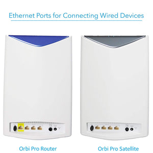 NETGEAR Orbi Pro AC3000 Business Mesh WiFi System, 2-Pack, Wireless 2 Pack