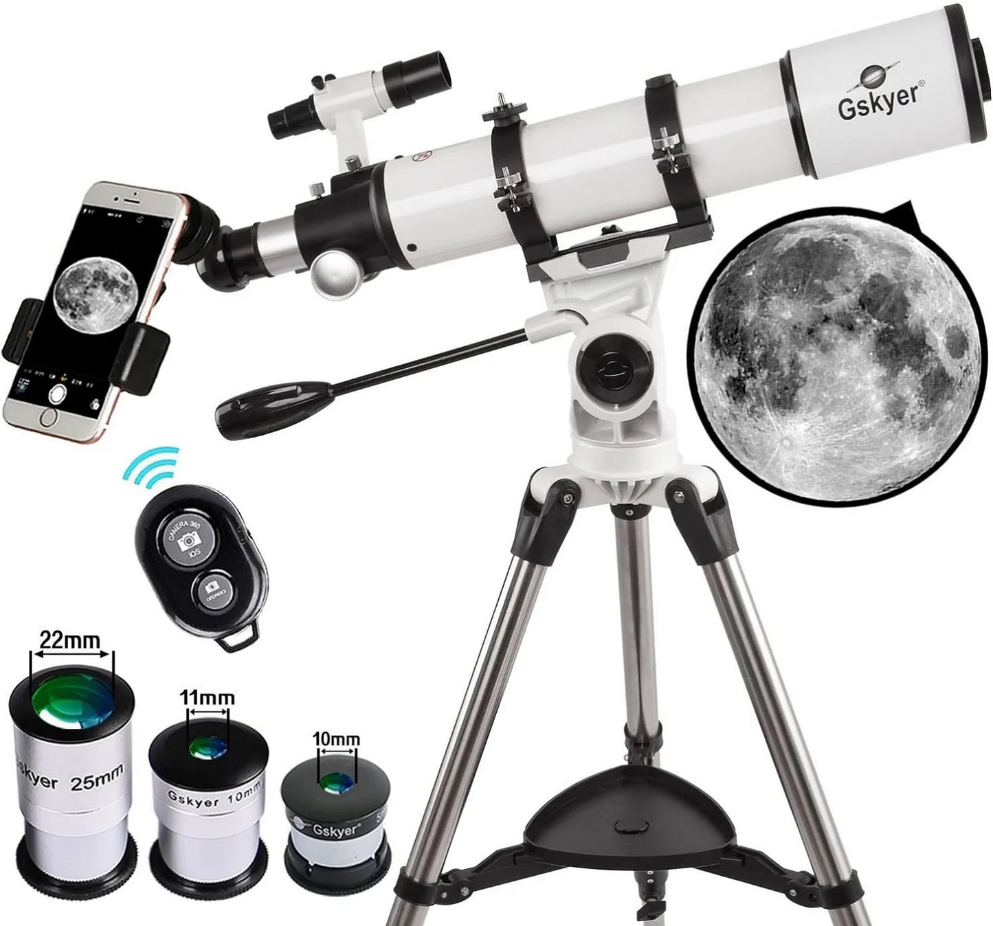 Gskyer Telescope, Telescopes for Adults, 600x90mm AZ Astronomical AZ90600