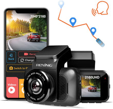 Load image into Gallery viewer, REXING V5 Dash Cam 4K Modular Capabilities 3840x2160@30fps UHD WiFi