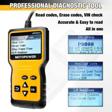 Load image into Gallery viewer, MOTOPOWER MP69033 Car OBD2 Scanner Code Reader Engine Fault Reader...