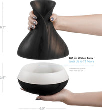 Load image into Gallery viewer, Smart WiFi Wireless Essential Oil Aromatherapy 400ml Ultrasonic Dark Brown