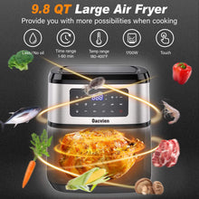 Load image into Gallery viewer, Oacvien Large Air Fryer, 9.8 Qt Fryers, 9 in 1 XL Airfryer...