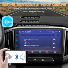Load image into Gallery viewer, Car Stereo Compatible with Apple Carplay &amp; Android Auto, Hieha 7 Inch Black