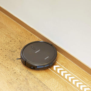ECOVACS DEEBOT N79S Robotic Vacuum Cleaner with Max Power Suction, Dark Brown
