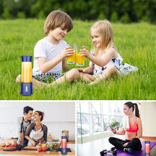 Load image into Gallery viewer, AIKIDS Portable Blender - 17Oz Personal for Smoothies and Shakes Blue