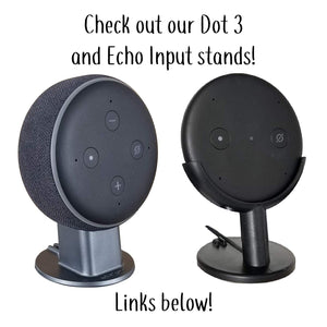 Dot Genie Echo Wall Mount | The Original Outlet Hanger | 1-Pack, Black