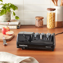 Load image into Gallery viewer, Chef’sChoice 130 Professional Electric Knife Sharpening Station for Black