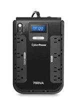 Load image into Gallery viewer, CyberPower CP750LCD Intelligent LCD UPS System, 750VA/420W, 8 Outlets,...