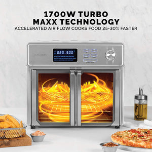 "Kalorik MAXX AFO 46045 SS Digital Air Fryer Oven 26 Quart Stainless Steel