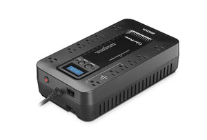 CyberPower EC850LCD Ecologic UPS System, 850VA/510W, 12 Outlets, ECO Mode,...