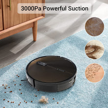 Load image into Gallery viewer, Robot Vacuum Self Emptying and Mop Combo, Amarey A90+ Robotic Black
