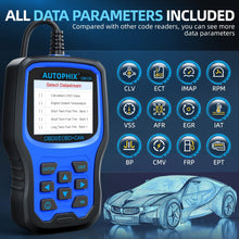 Load image into Gallery viewer, 2023 Upgraded AUTOPHIX 2-in-1 OBD2 Scanner OM129 Battery Test Check Engine...