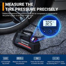 Load image into Gallery viewer, AstroAI Air Compressor Tire Inflator Portable Pump for Car Tires 12V Red