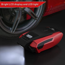 Load image into Gallery viewer, Helteko Portable Air Compressor Pump 150PSI 12V - Digital Tire Inflator - Red