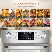 Load image into Gallery viewer, R.W.FLAME 26.4QT Air Fryer Oven, 2 in 1 Toaster Oven Combo,