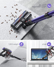 Load image into Gallery viewer, BuTure Cordless Vacuum Cleaner, 400W 33Kpa Powerful Stick with 55min...