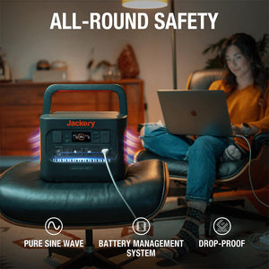 Jackery Solar Generator 1000 PRO, 1002Wh Power Station with 2* 80W Solar...