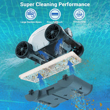 Load image into Gallery viewer, PAXCESS Cordless Robotic Pool Cleaner, Automatic Robot Vacuum with...