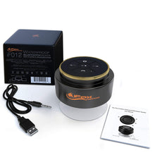 Load image into Gallery viewer, iFox iF012 Bluetooth Shower Speaker - Certified Waterproof - Wireless It...