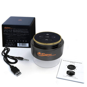 iFox iF012 Bluetooth Shower Speaker - Certified Waterproof - Wireless It...