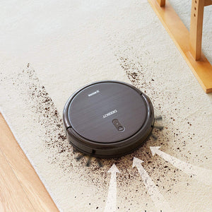 ECOVACS DEEBOT N79S Robotic Vacuum Cleaner with Max Power Suction, Dark Brown